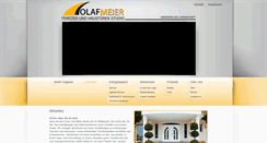 Desktop Screenshot of fenster-haustueren-olafmeier.de